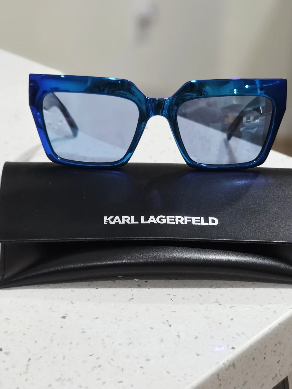 Karl Lagerfeld KL 6181S - 400 Mirror Blue | Sunglasses Woman